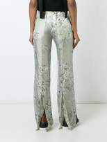 Thumbnail for your product : Calvin Klein floral print tailored trousers
