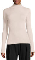 Thumbnail for your product : 3.1 Phillip Lim Metallic Rib-Knit Pullover Turtleneck Sweater