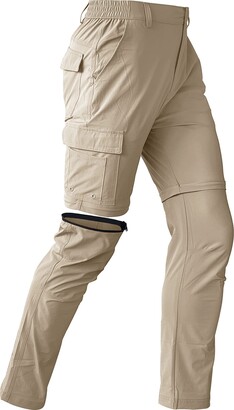 NIODGONIA Mens Hiking Convertible Pants Waterproof Lightweight Quick Dry Zip  Off Fishing Travel Outdoor Cargo Work Pants - ShopStyle Trousers