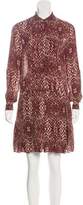 Thumbnail for your product : Haute Hippie Silk Long Sleeve Dress