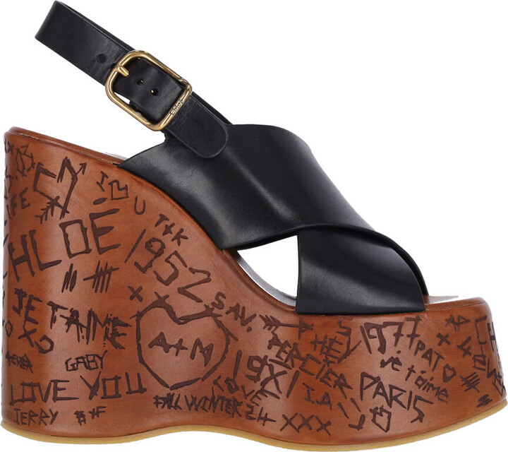 Chloé 'maxime' Wedge Sandals