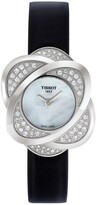 Thumbnail for your product : Tissot Women's Precious Flower Leather Watch, 22.5mm