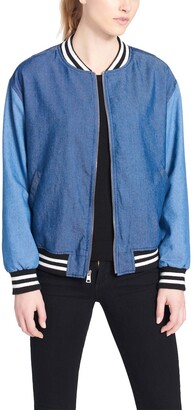 levi denim bomber jacket