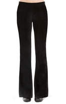 Thumbnail for your product : Max Studio stretch velvet flared trousers