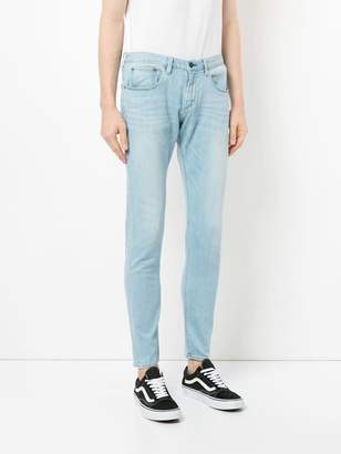Monkey Time Bleached Effect Slim Jeans