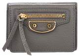 Thumbnail for your product : Balenciaga 2017 Classic Metallic Edge Mini Wallet