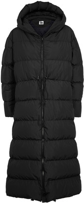 Bacon Big Cloud Black Quilted Shell Coat