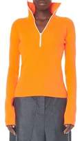Thumbnail for your product : Tibi Track Zip Sweater