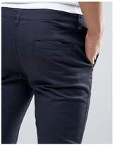 Thumbnail for your product : ASOS Design DESIGN super skinny chinos in navy