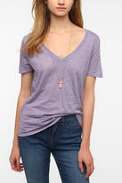 Thumbnail for your product : BDG Sheer Burnout V-Neck Tee