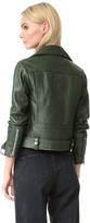 Thumbnail for your product : Acne Studios Mock Leather Moto Jacket