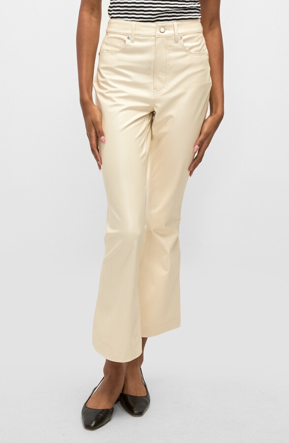 Veronica Beard Carson High Waist Flare Ankle Jeans
