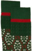 Thumbnail for your product : Gucci Stretch Cotton Socks - Mens - Green