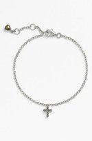Thumbnail for your product : Judith Jack 'Mini Motives' Cross Charm Bracelet