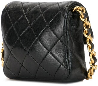 Chanel Pre Owned 1990s Mini Diamond-Quilted Crossbody Bag - ShopStyle