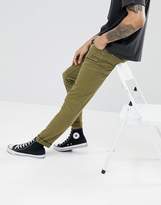 Thumbnail for your product : Jack and Jones Slim Fit Jeans In Khaki Coloured Denim