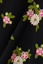 Thumbnail for your product : Andrew Gn Embroidered crepe midi dress