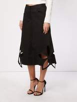 Thumbnail for your product : Rosie Assoulin laser cut culottes
