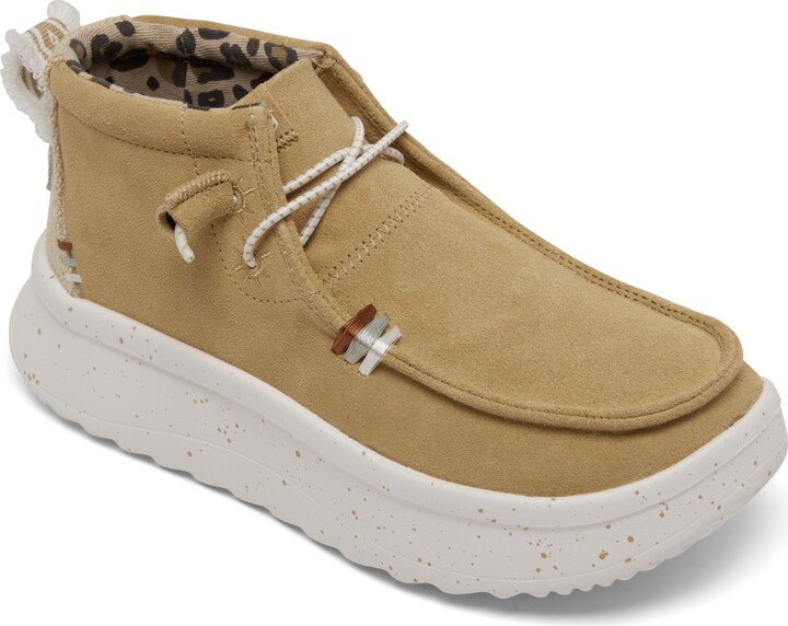 Hey Dude Wendy Peak Chambray - Moccasin Donna In Tela E Gomma, Comode E Leggere - Foto 6