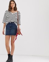 Thumbnail for your product : Free People Teagan denim skirt