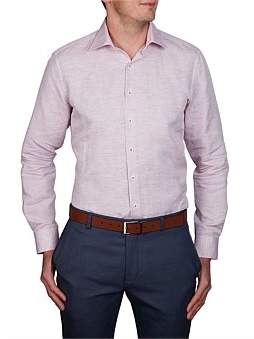Geoffrey Beene Arrecife Cotton/Linen Slim Fit Shirt