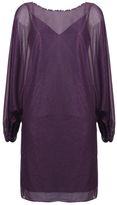 Thumbnail for your product : Aftershock Sugar purple flow short dress