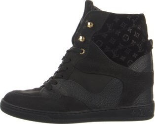 Louis Vuitton Leather Lace-Up Boots