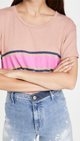 Thumbnail for your product : Sundry Color Stripes Vintage Tee