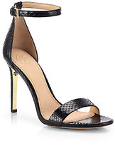 Thumbnail for your product : Tory Burch Keri Snakeskin Sandals