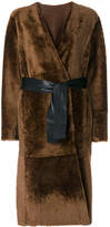 Thumbnail for your product : Drome reversible belted coat