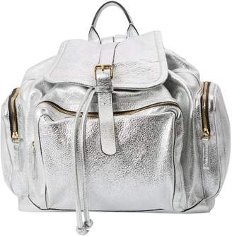 Pierre Hardy Silver Leather Backpacks