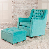 Thumbnail for your product : Jennifer Delonge Grand Glider in Tiffany Classic