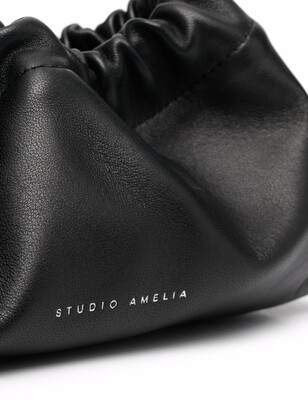 Studio Amelia Drawstring mini leather bag
