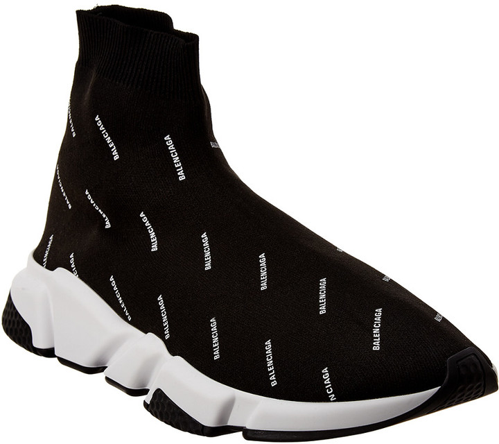 balenciaga speed logo sock sneaker