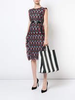 Thumbnail for your product : Michael Kors Collection striped tote bag