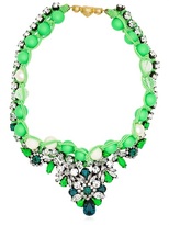 Thumbnail for your product : Shourouk Theresa Green Necklace