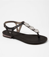 Thumbnail for your product : Express Stud And Pave Embellished T-Strap Sandal