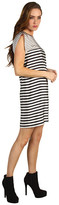 Thumbnail for your product : Tibi Claire Stripe on Silk CDC Easy Dress