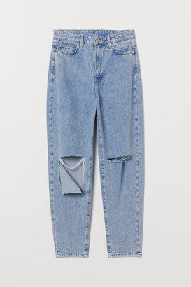 loose mom jeans h&m