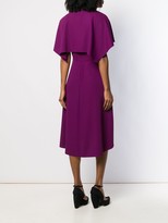 Thumbnail for your product : Chalayan Cape Detail Midi Dress