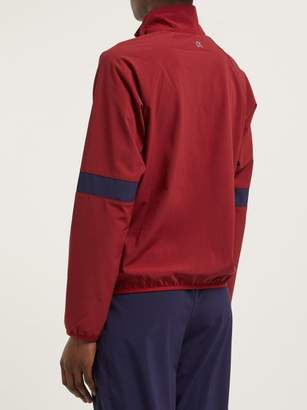 Calvin Klein Performance - Logo Technical Crepe Jacket - Womens - Burgundy Multi