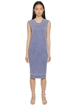Thumbnail for your product : IRO Washed Cotton Blend Jersey Dress