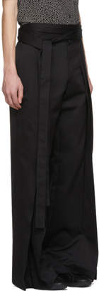 Saint Laurent Black Pleated Trousers