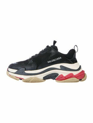 balenciaga black triple s womens