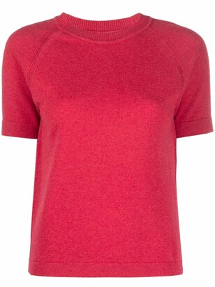 Barrie Fine-Knit Cashmere Top