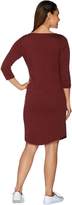 Thumbnail for your product : Isaac Mizrahi Live! Essentials Boatneck Knit Dress