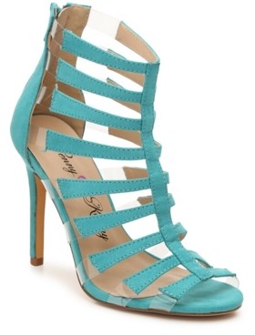 turquoise stilettos