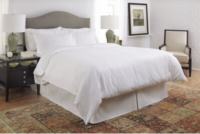 White Noise Dobby Duvet Cover