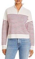 Thumbnail for your product : Aqua Stripe Quarter Zip Cashmere Sweater - 100% Exclusive
