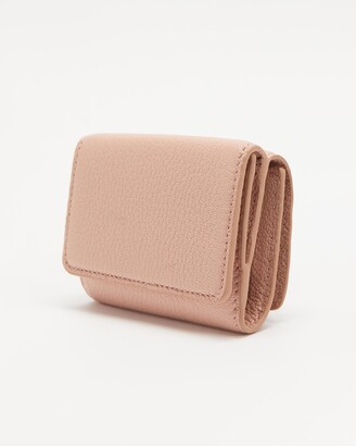 See by Chloe Women's Pink Trifold - Tilda Small Leather Wallet